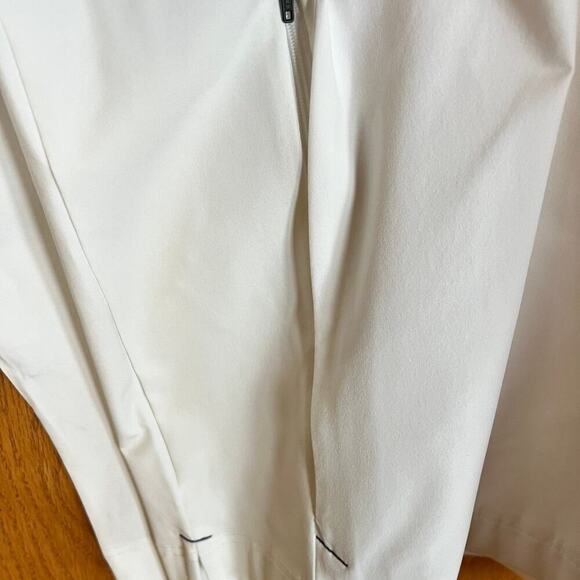 Nike, men's size L men’s 1/4 zip jacket, off white / white and purple - Picture 7 of 12